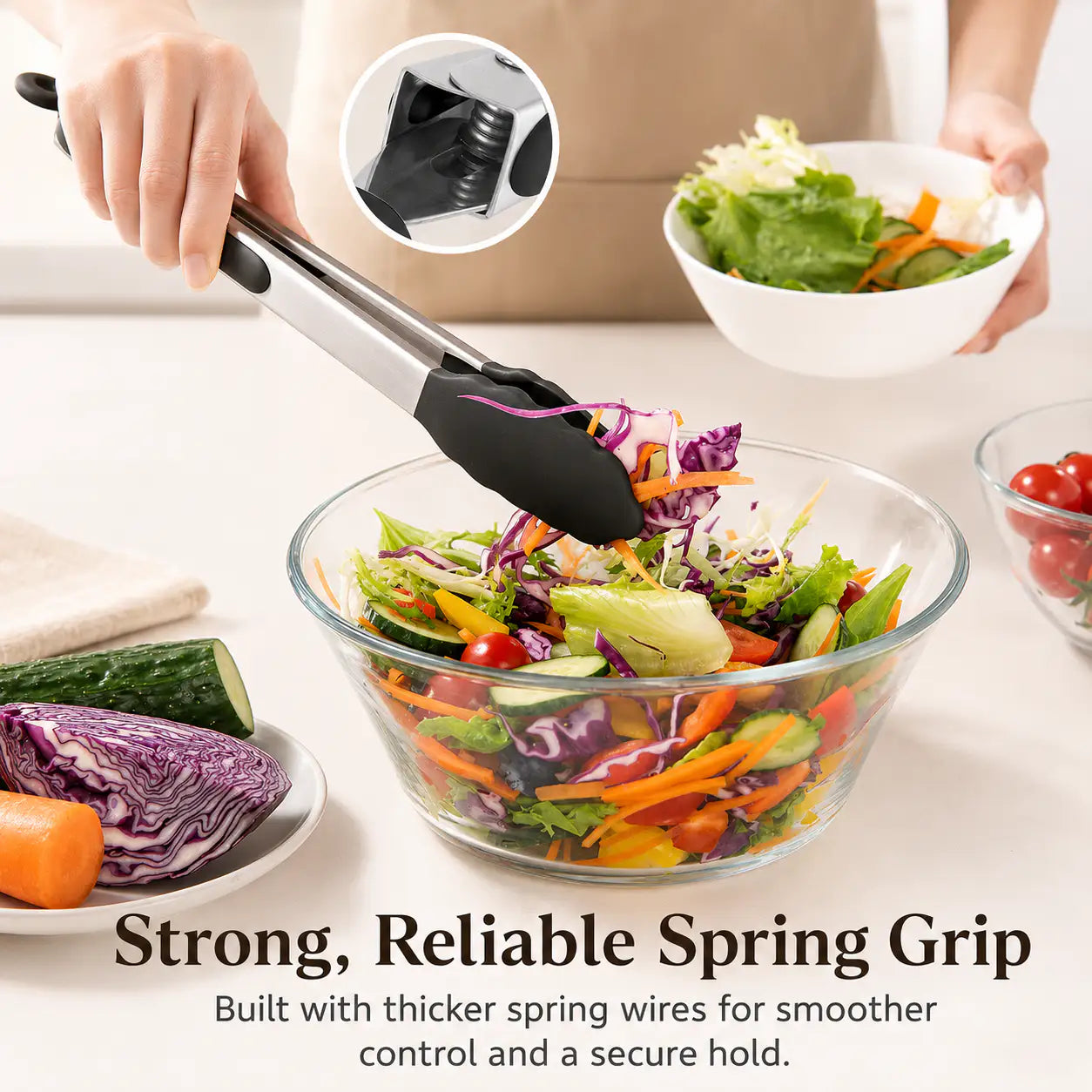 Heat Resistant Kitchen Tongs