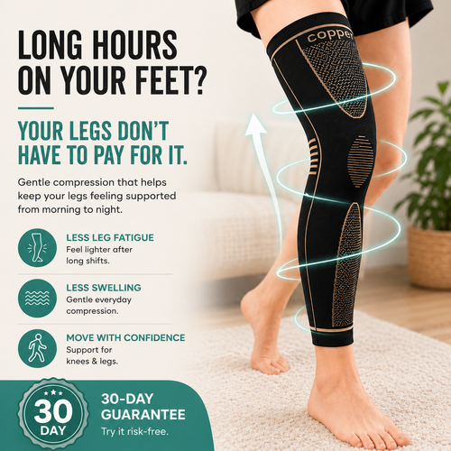 All-Day Comfort Full Leg Support Sleeve
