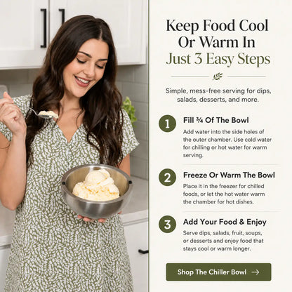 Freezable Dip Chiller Bowl